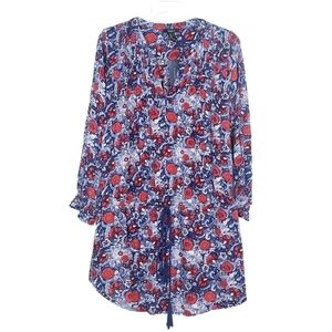 FOREVER 21 Floral paisley tunic mini dress